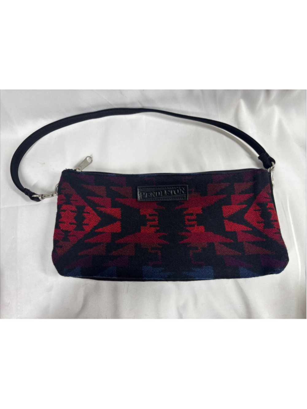 PENDELTON Southwest Aztec Navajo Wool Purse 10x5 Wallet Hand Bag With Strap